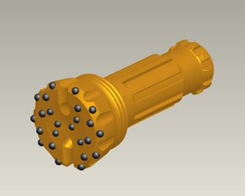 ZRQ216-DHD380 high wind pressure down-the-hole drill bit