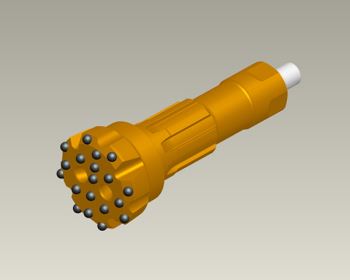 ZRQ165-DHD360 high wind pressure down-the-hole drill bit